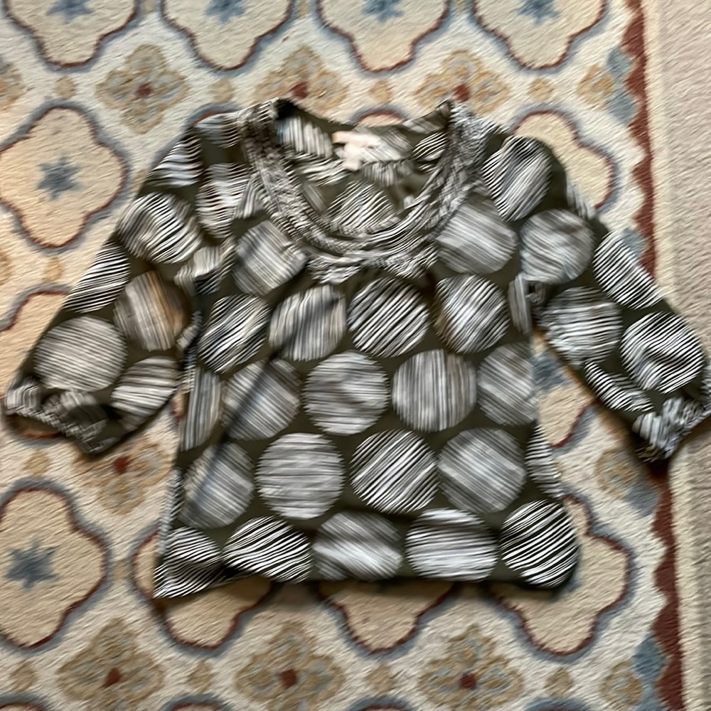 Women’s Banana Republic 3/4 sleeve blouse